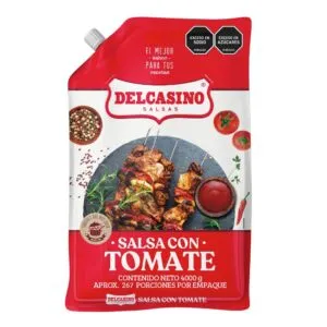 Salsa con Tomate Bolsa 4000g Delcasino