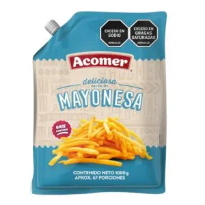 Mayonesa Bolsa 1000g Acomer