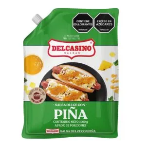 Salsa Dulce con Piña Bolsa 1000g
